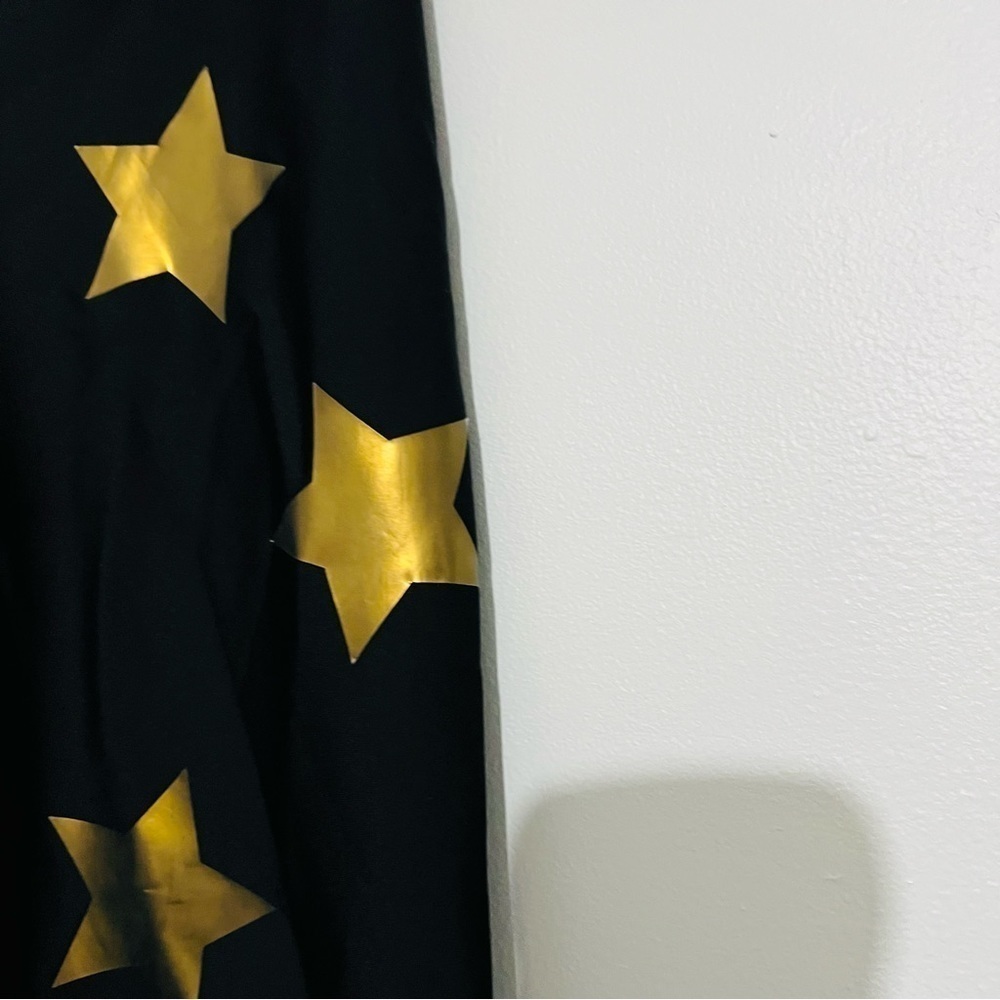 Ultra Core gold star black leggings size small - Picture 7 of 10